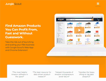 Tablet Screenshot of junglescout.com